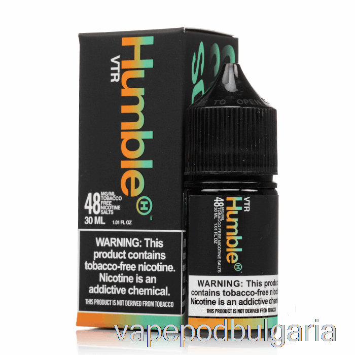 Vape 10000 Дръпки Vtr - Humble Salts - 30ml 35mg